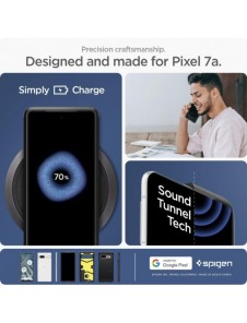 Spigen TOUGH ARMOR GOOGLE PIXEL 7A SVART