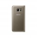Samsung EF-NG930PFE LED View Cover Vikbart Fodral Till Samsung Galaxy S7 - Guld