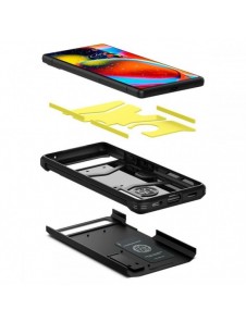 Spigen Tough Armor telefonfodral för Google Pixel 6A svart