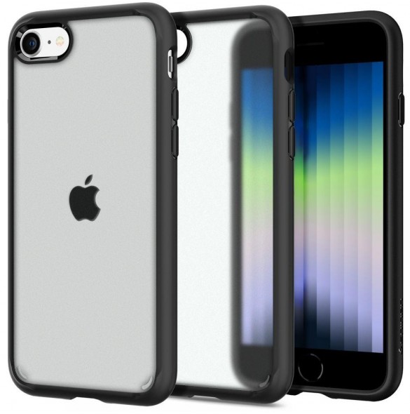Spigen ULTRA HYBRID 7 / 8 / SE 2020 / 2022 FROST BLACK