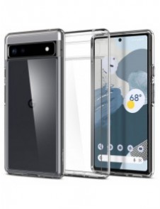 Spigen Ultra Hybrid fodral för Google Pixel 6A transparent