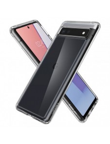 Spigen Ultra Hybrid fodral för Google Pixel 6A transparent