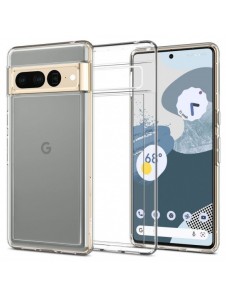Spigen Ultra Hybrid-fodral för Google Pixel 7 Pro genomskinligt