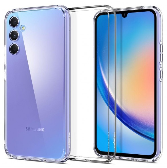 Spigen ULTRA HYBRID GALAXY A34 5G KRISTALKLAR