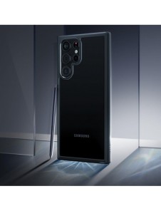 Spigen ULTRA HYBRID GALAXY S22 ULTRA MATT SVART