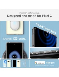 Spigen ULTRA HYBRID GOOGLE PIXEL 7 CRYSTAL CLEAR