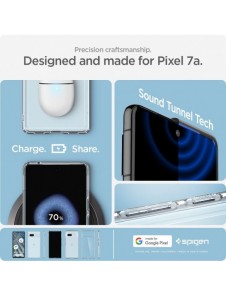 Spigen ULTRA HYBRID GOOGLE PIXEL 7A KRISTALKLAR