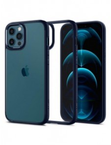 Spigen ULTRA HYBRID IPHONE 12/12 PRO MARINBLÅ