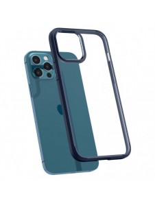 Spigen ULTRA HYBRID IPHONE 12/12 PRO MARINBLÅ