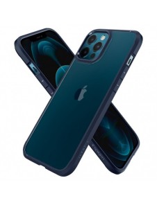 Spigen ULTRA HYBRID IPHONE 12/12 PRO MARINBLÅ