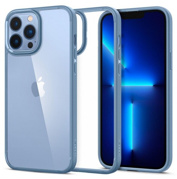 Spigen ULTRA HYBRID IPHONE 13 PRO MAX SIERRA BLÅ