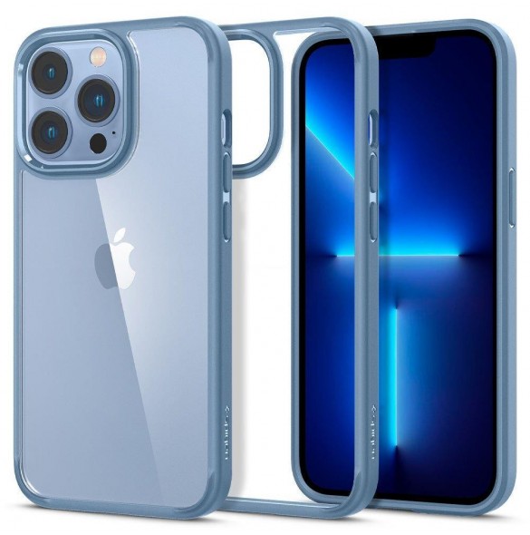 Spigen ULTRA HYBRID IPHONE 13 PRO SIERRA BLÅ