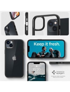 Spigen ULTRA HYBRID IPHONE 14 Plus MATSVART
