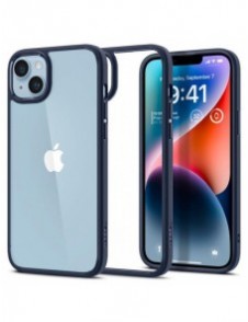 Spigen ULTRA HYBRID IPHONE 14 PLUS MARINBLÅ