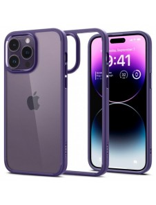 Spigen ULTRA HYBRID IPHONE 14 PRO DEEP LILA