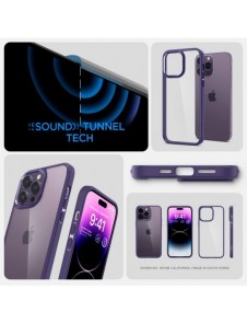 Spigen ULTRA HYBRID IPHONE 14 PRO DEEP LILA