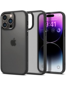Spigen ULTRA HYBRID IPHONE 14 PRO FROST SVART