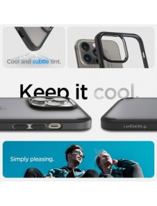 Spigen ULTRA HYBRID IPHONE 14 PRO FROST SVART