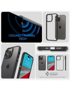 Spigen ULTRA HYBRID IPHONE 14 PRO FROST SVART