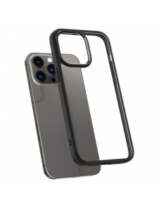 Spigen ULTRA HYBRID IPHONE 14 PRO MATSVART