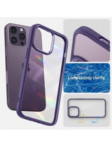 Spigen ULTRA HYBRID IPHONE 14 PRO MAX DEEP LILA