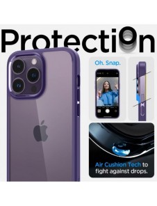 Spigen ULTRA HYBRID IPHONE 14 PRO MAX DEEP LILA