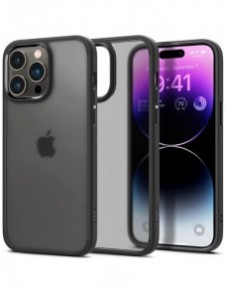 Spigen ULTRA HYBRID IPHONE 14 PRO MAX FROST SVART