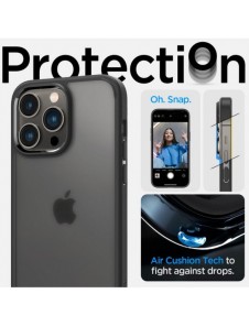 Spigen ULTRA HYBRID IPHONE 14 PRO MAX FROST SVART