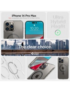 Spigen ULTRA HYBRID MAG MAGSAFE IPHONE 14 PRO MAX KOLFIBER