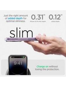 Spigen ULTRA HYBRID MAG MAGSAFE IPHONE 14 PRO MAX DEEP LILA