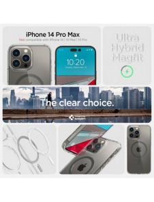 Spigen ULTRA HYBRID MAG MAGSAFE IPHONE 14 PRO MAX GRAPHITE