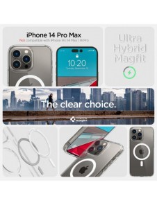 Spigen ULTRA HYBRID MAG MAGSAFE IPHONE 14 PRO MAX WHITE