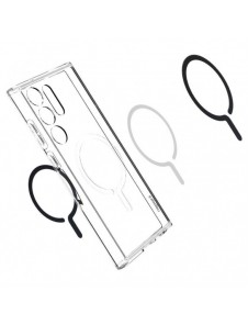 Spigen ULTRA HYBRID ONETAP RING MAGSAFE GALAXY S23 ULTRA SVART