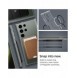Spigen ULTRA HYBRID ONETAP RING MAGSAFE GALAXY S23 ULTRA SVART