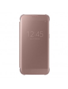 Samsung Galaxy S7 EF-ZG930CZE Clear view cover - Kopparfärgad
