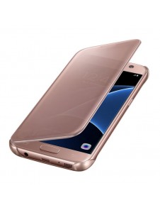 Samsung Galaxy S7 EF-ZG930CZE Clear view cover - Kopparfärgad
