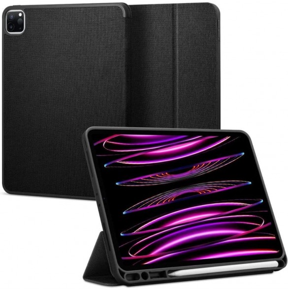 Spigen URBAN FIT IPAD PRO 12.9 2021 / 2022 SVART