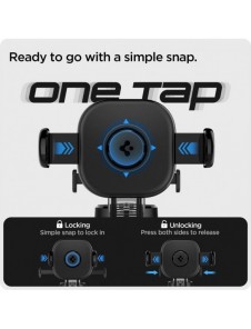 Spigen UTS35 ONETAP UNIVERSAL DASHBOARD BILMONTAGE SVART
