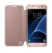 Samsung Galaxy S7 EF-ZG930CZE Clear view cover - Kopparfärgad