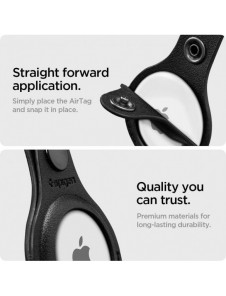 Spigen VALENTINUS Apple AIRTAG SVART
