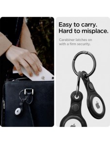 Spigen VALENTINUS Apple AIRTAG SVART