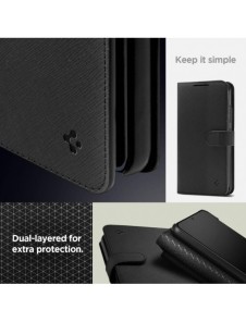 Spigen WALLET" S" PLUS GALAXY A54 5G SVART