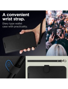 Spigen WALLET" S" PLUS GALAXY A54 5G SVART