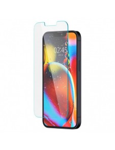Härdat glas för iPhone 13 / 13 Pro / 14 med Spigen Glas.tR EZ FIT applikator (2 st.)