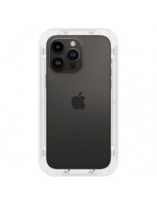 Härdat glas för iPhone 14 Pro Max med Spigen Glas.tR EZ FIT applikator (2 st.)