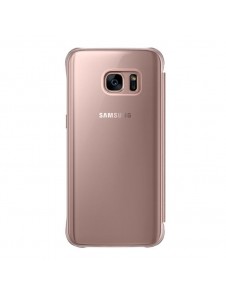 Samsung Galaxy S7 EF-ZG930CZE Clear view cover - Kopparfärgad