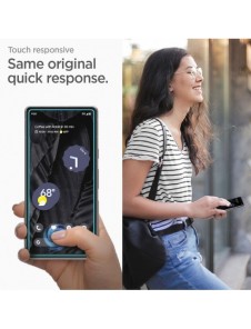 HÄRDAT GLAS Spigen ALM GLAS.TR 2-PACK GOOGLE PIXEL 7A CLEAR