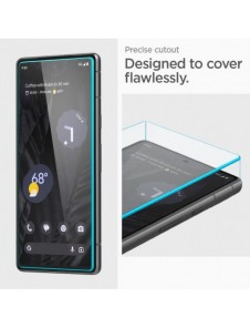 HÄRDAT GLAS Spigen ALM GLAS.TR 2-PACK GOOGLE PIXEL 7A CLEAR