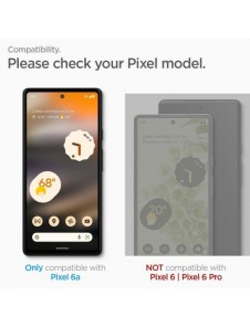 HÄRDAT GLAS Spigen ALM GLAS.TR SLIM 2-PACK GOOGLE PIXEL 6A