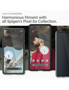 HÄRDAT GLAS Spigen ALM GLAS.TR SLIM 2-PACK GOOGLE PIXEL 6A